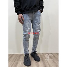 SC歐美潮流 韓國製 極致水泥灰窄版剪裁彈力窄管素面牛仔長褲 顯瘦修身 男生牛仔褲 淺灰牛仔褲 #SC0026·晴子寶藏屋 歷史價格詳細信息