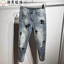 新款牛仔褲 破洞 牛仔褲男 補丁 不透風 油漆潑墨 高街 個性 印花褲 刷破牛仔褲 ins復古風牛仔褲 歷史價格詳細信息
