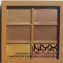 NYX 修修臉多功能修容遮瑕盤(1.5gx6色)【小三美日】D834722 歷史價格詳細信息