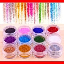 ????美甲 【12色璀璨亮片】美甲 材料 飾品 鑽石 金 銀珠 ~F1-17 歷史價格詳細信息