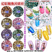 美甲不規則碎片 偏光雲錦粉高亮幻彩碎片閃粉 玻璃紙美甲飾品 歷史價格詳細信息