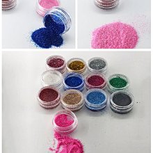 ~Tinny小鋪(烘焙/雜貨)~美甲閃粉12色镭射細粉/粗粉幻彩金葱亮片指甲裝飾品A9 歷史價格詳細信息