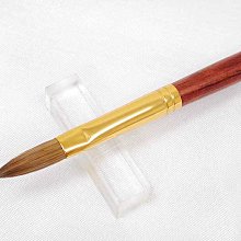 艾薇奈兒╭＊ Pure color 紅木指甲刷(半圓) #08 純貂毛 水晶筆 粉雕筆 美甲筆 貂毛水晶筆 Y1AL08 價格比較,價格查詢,歷史價格詳細信息