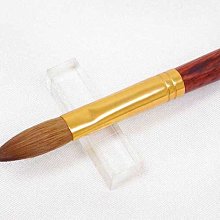 艾薇奈兒╭＊ Pure color 紅木指甲刷(半圓) #08 純貂毛 水晶筆 粉雕筆 美甲筆 貂毛水晶筆 Y1AL08 歷史價格詳細信息