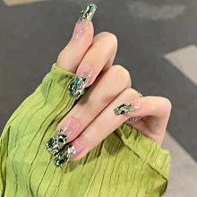 指甲甲片清透感簡約裸色穿戴甲白桃裸茶美甲貼片手工定製溫柔氣質 歷史價格詳細信息