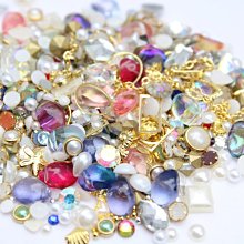 美甲飾品 美甲裝飾  美甲飾品水鉆鋯石合金超閃奢華指甲貼新款成品ins網紅穿戴鉆工具 歷史價格詳細信息