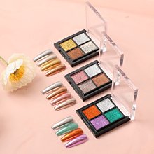 四色固態極光粉°×菲玩美甲°╭☆幻彩霓虹粉 美甲彩虹粉 美甲鏡面粉 美甲魔鏡粉 美人魚貝殼粉 光療指甲油膠指甲裝飾 歷史價格詳細信息