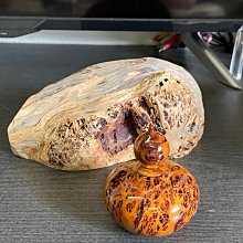黃檜木 重油 閃花 粉錘墊 填壓座 填壓器座 壓粉座 實木車製 獨一無二 歷史價格詳細信息