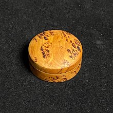 黃檜木 重油 閃花 粉錘墊 填壓座 填壓器座 壓粉座 實木車製 獨一無二 歷史價格詳細信息