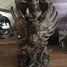 早期黑檀木雕 - 福（蝠）在眼前黑檀彌勒佛#51（木雕/藝術/古董/擺件/收藏/展示/佛像/神像/元寶/布袋) 歷史價格詳細信息