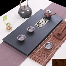 石頭茶盤創意家用大小號長方形黑金石材茶臺排水辦公客~ 優惠 限時 歷史價格詳細信息