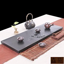 烏金石茶盤 石頭茶盤 石茶盤 霧化流水浮雕天然整塊烏金石茶盤家用辦公客廳壹件式茶臺整套大號 歷史價格詳細信息