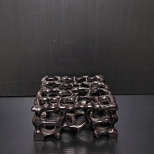 早期黑檀木雕 - 福（蝠）在眼前黑檀彌勒佛#51（木雕/藝術/古董/擺件/收藏/展示/佛像/神像/元寶/布袋) 歷史價格詳細信息