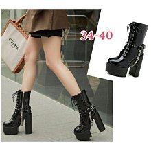 14cm超高跟牛仔布褲管靴女冬季新款加絨騎士靴不過膝高筒長靴 歷史價格詳細信息