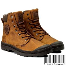 PALLADIUM PAMPA CUFF LITE+ WP+ LTH輕量皮革防水靴-中性-土黃 歷史價格詳細信息
