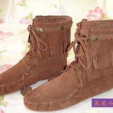 花花小舖 ~(滿2件再9折) iki2 (日系專櫃) 全新絨毛翻摺靴繫帶短靴 (豹紋咖) 歷史價格詳細信息