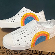 Tania代購 全新正品 NATIVE JEFFERSON晴雨懶人 透氣洞洞鞋 純白M3~M10特價 歷史價格詳細信息