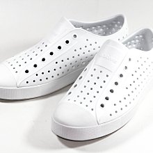 Native JEFFERSON 男女款 全白 防水 雨鞋 洞洞鞋 111001001999 歷史價格詳細信息