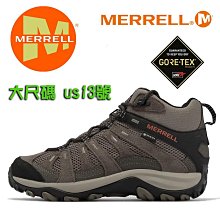 Merrell 登山鞋 Alverstone Mid GTX 男鞋 防水 戶外 咖啡 藍 黑 郊山 越野 ML036719 歷史價格詳細信息