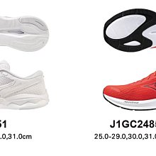 Mizuno J1GC-231401黑X白 REVOLT 3 全尺寸男慢跑鞋【一般型，有12號、13號】210M 歷史價格詳細信息