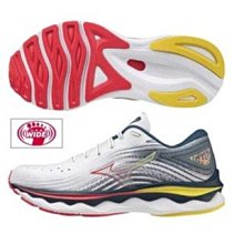 MIZUNO 美津濃 WAVE SKY 5 一型男款慢跑鞋 J1GC210208  慢跑鞋  現貨 出清 歷史價格詳細信息