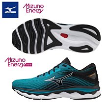 Mizuno 美津濃 男款 慢跑鞋 WAVE SKY 6 一般型 超寬楦 跑步 穩定 包覆 -藍- J1GC221153 歷史價格詳細信息