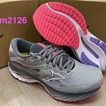 Mizuno Wave Rider 27 SW [J1GC230401] 男 慢跑鞋 運動 路跑 超寬楦 緩震 美津濃 灰藍 歷史價格詳細信息