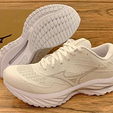 Mizuno 美津濃 慢跑鞋 Wave Rider 27 SSW 女鞋 白 灰 避震 透氣 路跑 運動鞋 美津濃 J1GD2375-73 歷史價格詳細信息