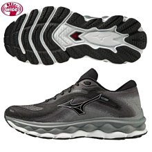 MIZUNO WAVE SKY 7 SW 超寬楦慢跑鞋 黑 J1GC231102 男鞋 歷史價格詳細信息
