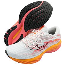 Mizuno慢跑鞋 女鞋 ENERZY中底  WAVE SKY 4 彎曲溝槽 耐磨底 輕量跑步鞋 美津濃 J9277 歷史價格詳細信息