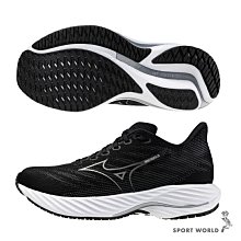 Mizuno 美津濃 慢跑鞋 Wave Rider 28 女鞋 藍 白 波浪片 支撐 運動鞋 J1GD2403-27 歷史價格詳細信息