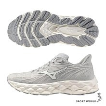 【MIZUNO 美津濃】WAVE SKY 8 超寬楦男慢跑鞋 J1GC241156 歷史價格詳細信息