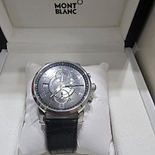 MONTBLANC萬寶龍時尚三眼石英 原廠正品 附原廠盒！ 歷史價格詳細信息