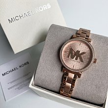 美國百分百【Michael Kors】手錶 MK4545 女錶 MK 鍊帶腕錶 大logo 水鑽 玫瑰金 BO50 歷史價格詳細信息