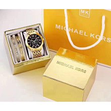 MICHAEL KORS 古銅金縷雕MK緹花LOGO防刮皮革雙面用皮帶-黑色 歷史價格詳細信息