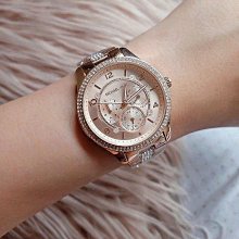 【Michael Kors】Runway美式經典奢華氣質鋼帶腕錶-耀眼金/MK6588 歷史價格詳細信息