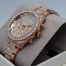 MICHAEL KORS / MK7283 / 經典大LOGO 晶鑽奢華 日本機芯 不鏽鋼手錶 鍍金 39mm 歷史價格詳細信息