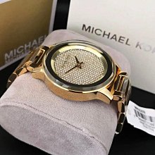 現貨MICHAEL KORS 鑲晶鑽錶盤 玫瑰金色配銀色不鏽鋼錶帶 石英 女士手錶 MK6716 歷史價格詳細信息