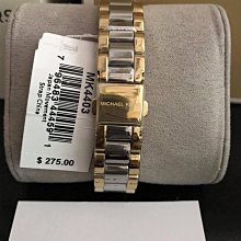 現貨MICHAEL KORS Lauryn 晶鑽 白色面錶盤 玫瑰金色配銀色不鏽鋼錶帶 石英 女士手錶 MK4388 歷史價格詳細信息