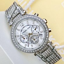 Michael Kors Parker 時尚晶鑽女錶-39mm(MK7286) 歷史價格詳細信息