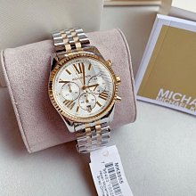 MICHAEL KORS Lexington 綠松石錶盤 金色不鏽鋼錶帶 羅馬數字 石英 三眼計時 女士手錶 MK7216 歷史價格詳細信息