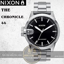 NIXON A441-2304《The CHRONICLE 44》大錶徑44mm/防水100米/銀灰x湖水綠【第一鐘錶】 歷史價格詳細信息