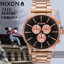 NIXON The SENTRY SS 復刻潮流都會休閒腕錶(灰藍) 歷史價格詳細信息