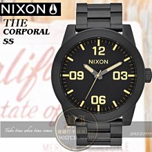 NIXON The CORPORAL 回歸夢想時尚運動腕錶(咖啡黃) 歷史價格詳細信息
