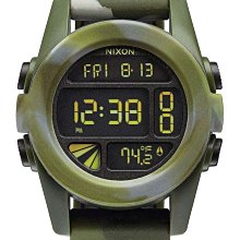 NIXON UNIT 運動玩家 綠 迷彩 電子錶 生存遊戲 迷彩控 手錶 男錶 女錶 潮流穿搭 潮人態度 禮物首選 歷史價格詳細信息