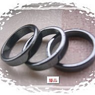 黑曜石戒指女適合手粗的戒指女石頭戒指設計感高級男潮流鋼鈦-哈囉好物 歷史價格詳細信息