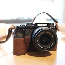 95折免運上新單反配件 意大利牛皮/富士XT30 XE4 XT200皮套相機包真皮保護套相機套半套 歷史價格詳細信息