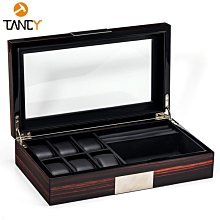 現貨 高檔禮盒烤漆首飾盒名牌手表盒木盒禮物高端木制包裝現貨手表盒子【規格不同，價格不同】正品促銷 歷史價格詳細信息