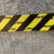 【正品】OFF WHITE Diagonal Tote 條紋 肩背包 托特包 白色 歷史價格詳細信息