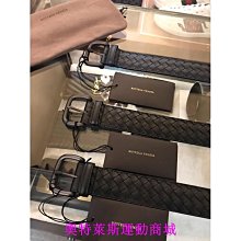 BOTTEGA VENETA 牛皮編織皮帶100CM/38寬3.5cm(黑色) 271932 V4650 1000 歷史價格詳細信息